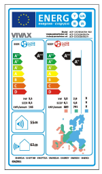 KONDICIONER VIVAX R+ DESIGN 12 BTU - Figura 7